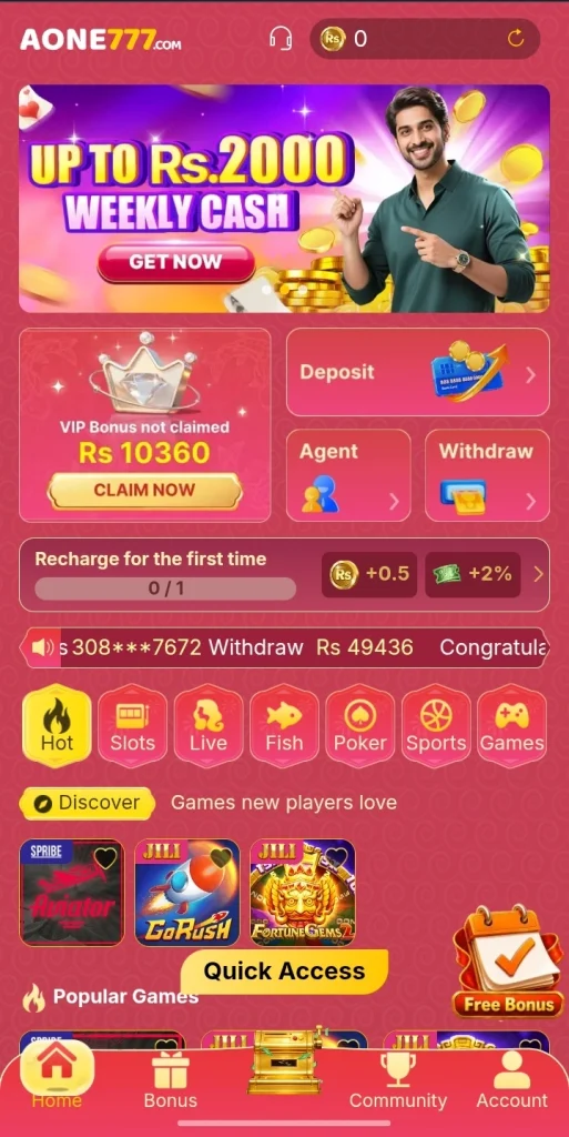 Aone777 Game